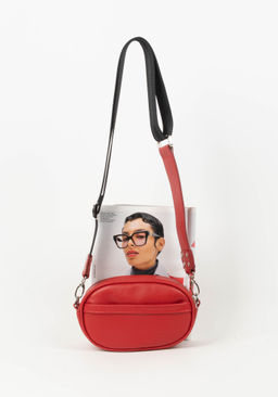 L-Craft Маленькая круглая сумка из кожи №L198