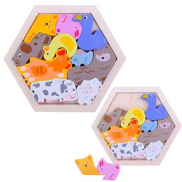 Пазл-вкладыш Домашние животные