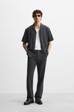 COTTON - LINEN TROUSERS