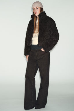 FLEECE ANORAK WITH THERMAL INSULATION