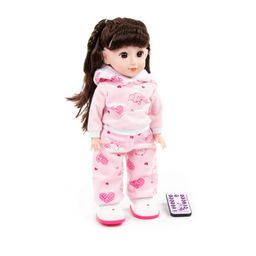 Кукла Вика (36 см) на прогулке (ходит, танцует, разговаривает, поёт, рассказывает сказки, воспроизводит мелодии, повторяет слова, туфельки светятся) (в коробке) - Полесье фото 3