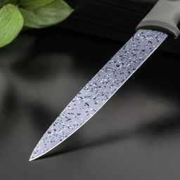 Нож с антиналипающим покрытием Доляна Гранит, универсальный, лезвие 12,5 см  фото 3