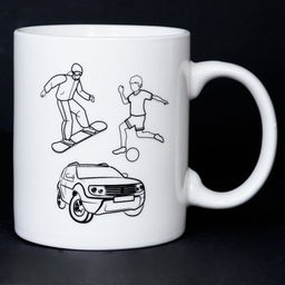 Кружка 380 мл Друг в наборе с 4 стопками 80 мл / SF-278 /уп 12/72/ - ГалеонТрейд фото 6