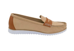 Туфли, бежево-коньячные - Heine фото 2