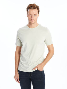 Bisiklet Yaka Penye Erkek Ti??rt