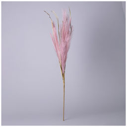 Цветок искусственный Lefard помпасная трава пастельный розовый  фото 2