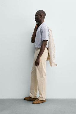 CAMISETA HEAVYWEIGHT MANGA CORTA / Hielo - Zara фото 4