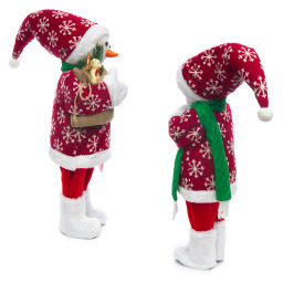 Новогодние украшения Снеговик 45 см (FYS181857Х) - Больше подарков фото 4