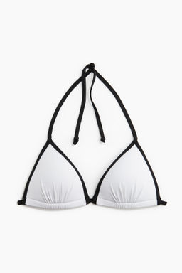 Top de bikini de tri?ngulo con push-up