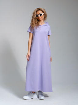 970 Платье-мантия "Лиловый"