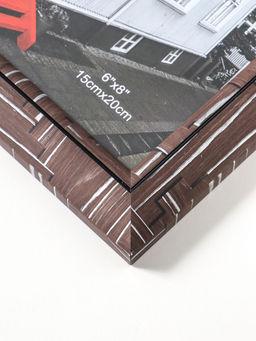 Фоторамка для фото 15×20 см «Моррис», пластик, т. коричневый, 23×18×2 см