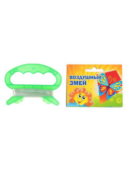 Воздушный змей Истребитель, с леской - Funny toys фото 4