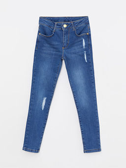 Basic K?z ?ocuk Jean Pantolon