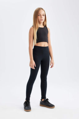 K?z Cocuk Standart Boy Fitilli Kaskorse Etiketli Tayt - Defacto фото 2