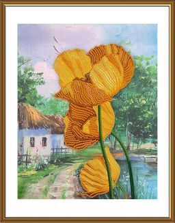 Набор для вышивания Нова Слобода ДК 4501 Поцелуй солнца 18 х 24 см