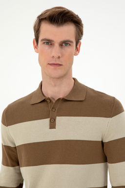 Мужской свитер цвета хаки Неожиданная скидка в корзине - U.s. polo assn фото 2