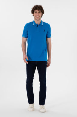 Erkek Kobalt Mavi Basic Ti__rt Sepette S_rpriz _ndirim - U.s. polo assn фото 5