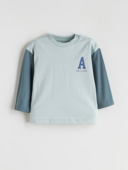 Bisiklet Yaka Erkek Bebek Ti??rt ve Pantolon 2li