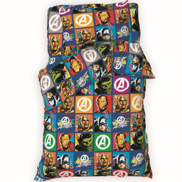 Постельное бельё 1,5 сп Avengers 143*215 см, 150*214 см, 50*70 см -1 шт