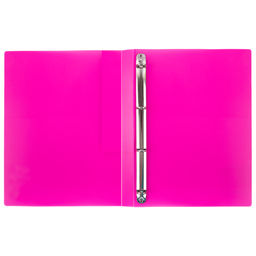 Expert Complete PRISMA NEON Папка на 4 О-кольцах A4 700 мкм 25 мм эффект 3D 4 шт. d - 17 мм розовый EC211400013