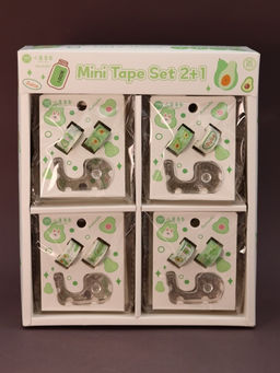 Набор декоративного скотча 2 шт. + диспенсер "Avobunny" (1.2см*3м)