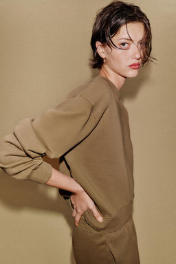 SUDADERA EFECTO LAVADO / Topo - Zara фото 6