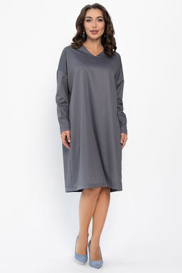 Платье Хюгге (темно-серое) П14121-25М - Lt collection фото 2