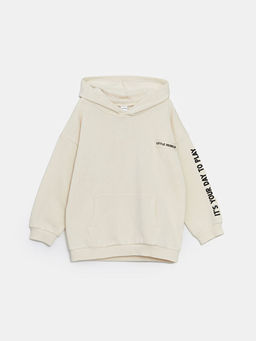 Kap??onlu Erkek ?ocuk Sweatshirt