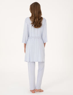 Beyaz 3l_ Lohusa Pijma Tak_m_