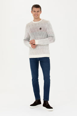 Мужской кремовый свитер - U.s. polo assn фото 18