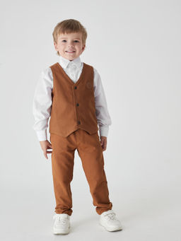 Жилет из джинскота Песок - Bungly фото 6