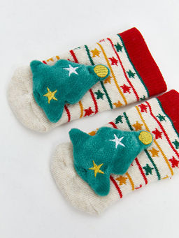 Y?lba?? Temal? Erkek Bebek Ev ?orab?