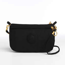 Сумка женская кросс-боди на молнии, цвет чёрный - Simaland фото 3