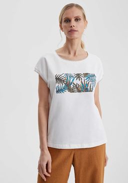 Футболка женская LS-213418-EC, 
экрю