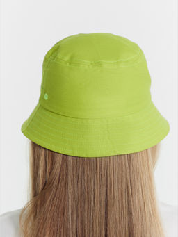 Панама детская для девочек в лаймово-желтом цвете - Mark formelle фото 4