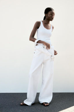 RIBBED BODYSUIT - Zara фото 18