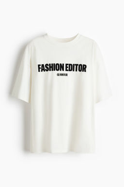 Camiseta oversize estampada - H&m фото 2