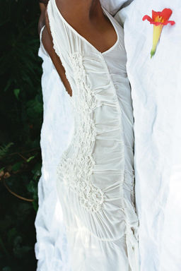 SEMI-SHEER TEXTURED DRESS - Zara фото 4