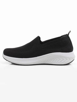 05-TEX-D04-02 BLACK Полуботинки спортивные летние мужские (текстиль)