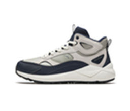 Кроссовки повседневные утепленные Серый/Темно-синий