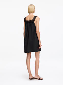 Vestido de algod?n con ribete de encaje - H&m фото 5