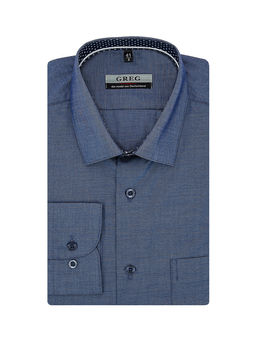 Сорочка мужская длинный рукав GREG 230/218/3086/1p  фото 3