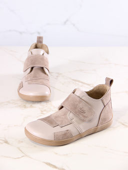 Босоногие ботинки EDART 206.NATAbr.Визон+капучино замша/шерсть