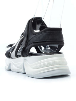 08-PED76-1 BLACK Босоножки (текстиль, стелька натуральная кожа) - Фабричный китай фото 7