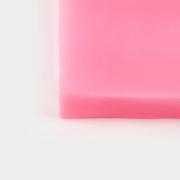 Молд для заливки Доляна «Листья», силикон, 9.5×6.3 см, розовый