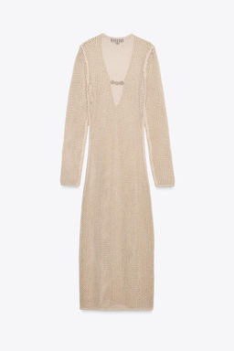 LONG KNIT DRESS - Zara фото 7