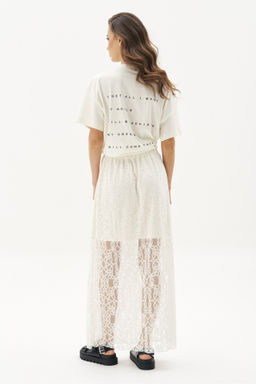 Костюм юбочный 4864 белый - Fantazia mod фото 2