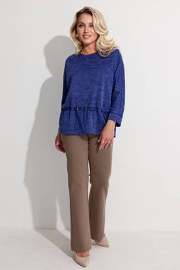 Блузка женская 4326/03/Васильковый меланж - Rise фото 2