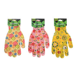 Цена за 3 шт. Перчатки садовые, нейлоновые, без покрытия, размер 9, цвет МИКС, Greengo фото 7