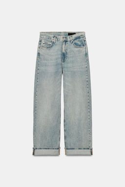ZW COLLECTION MID-WAIST BAGGY JEANS - Zara фото 14